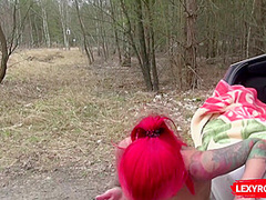 Lexy Roxx - Am Strabenrand Weggefickt !