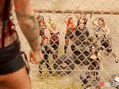 Tina Kay And Danny D In No Mercy For Mankind Scene With