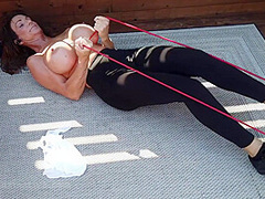 Big Boobs Milf Masturbates With Her Dildo