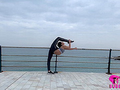 Contortion Stretching Outdoor - Watch4Fetish