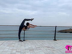 Contortion Stretching Outdoor - Watch4Fetish