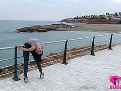 Contortion Stretching Outdoor - Watch4Fetish