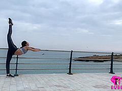 Contortion Stretching Outdoor - Watch4Fetish