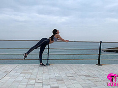 Contortion Stretching Outdoor - Watch4Fetish