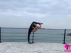 Contortion Stretching Outdoor - Watch4Fetish
