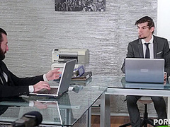 Wild Office Dp With Busty Blonde Boss Gp2390 - A. Fox And Monika Fox