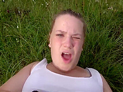 Public Fuck For Young Girlfriend And Facial