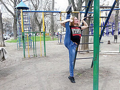 Exercises On The Playground - Watch4Fetish