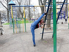 Exercises On The Playground - Watch4Fetish