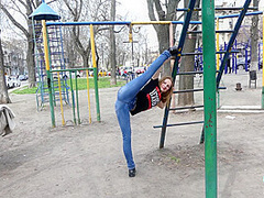 Exercises On The Playground - Watch4Fetish