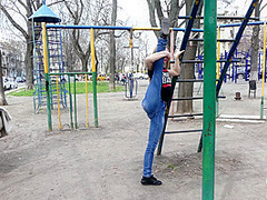 Exercises On The Playground - Watch4Fetish