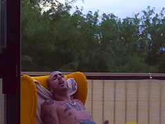 Tattooed Jock Masturbates Solo - Ari Nucci