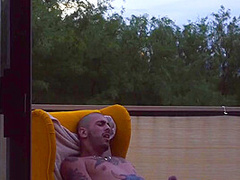 Tattooed Jock Masturbates Solo - Ari Nucci