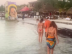 Bikini Watch at Isla Holbox