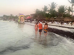 Bikini Watch at Isla Holbox