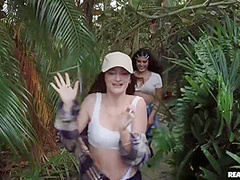 Wet T-shirt Initiation With And On Pornhd With Sophia Leone And Mae Milano