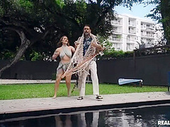 Nosy Neighbor, Hammock Shaker On Pornhd With And Carmela Cl With Aria Kai