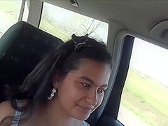 Hairy Chubby Gypsy Amateur Picked Up And Fucked