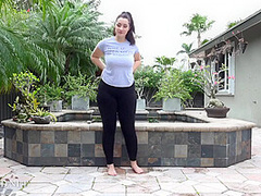 Lexi Lloyd By The Fountain