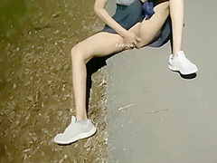 Petite Teen Risky Public Squirting. 7 Min