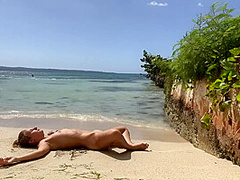 Shannon Blake Doing Naked Yoga