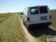 Helpless Stranded Teen