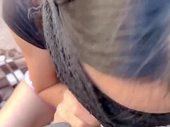 So Much Sperm Cum My Girlfriend Can Not Handle The Mess After Blowjob