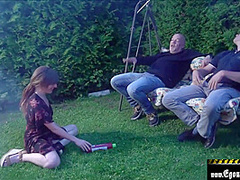 Fucking His Wife Next To A Park