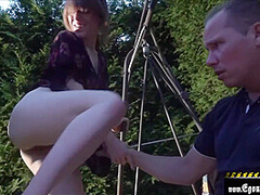 Fucking His Wife Next To A Park