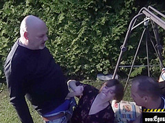 Fucking His Wife Next To A Park