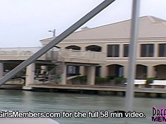 Four College Girls Strip Off Bikinis In Texas