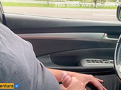 Public Handjob Near The Bus Stop - Flash Dick