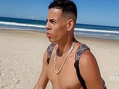 Tourist Asks For Information And Gets Hot Fuck On The Beach
