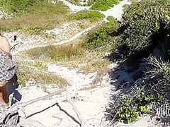 Tourist Asks For Information And Gets Hot Fuck On The Beach