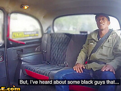 Busty IR bigboobed MILF gets banged by BBC in her cab