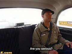 Busty IR bigboobed MILF gets banged by BBC in her cab