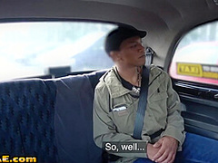 Busty IR bigboobed MILF gets banged by BBC in her cab