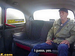 Busty IR bigboobed MILF gets banged by BBC in her cab
