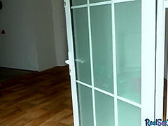 Reality smallboobs teen public POV fucked outdoor 4 big cash