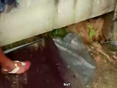 Slim Girl Shows Tits And Ass For Money 7 Min