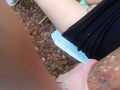 She Got Stuck In A Tree And Got A Dick