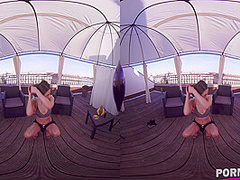 The Suzy Rainbow Cabana Fantasy - PornWorld