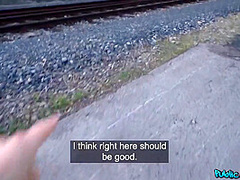 Trackside Spanish Tits And Ass