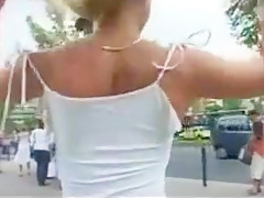 Street pee in public voyeur