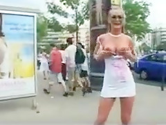 Street pee in public voyeur