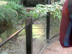 Gia Paige in Gia Has Lots Of Fun At The Zoo - ATKGirlfriends