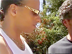 Incredible pornstar in crazy fishnet, big tits porn scene