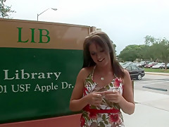 Hottest pornstar Delaney Daniels in fabulous outdoor, amateur adult video