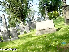 Ivy Aura in You Do A Lot Of Walking And Ivy Flashes You In Public - ATKGirlfriends