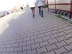 2 verfickte fotzen geilen im baumarkt rum!